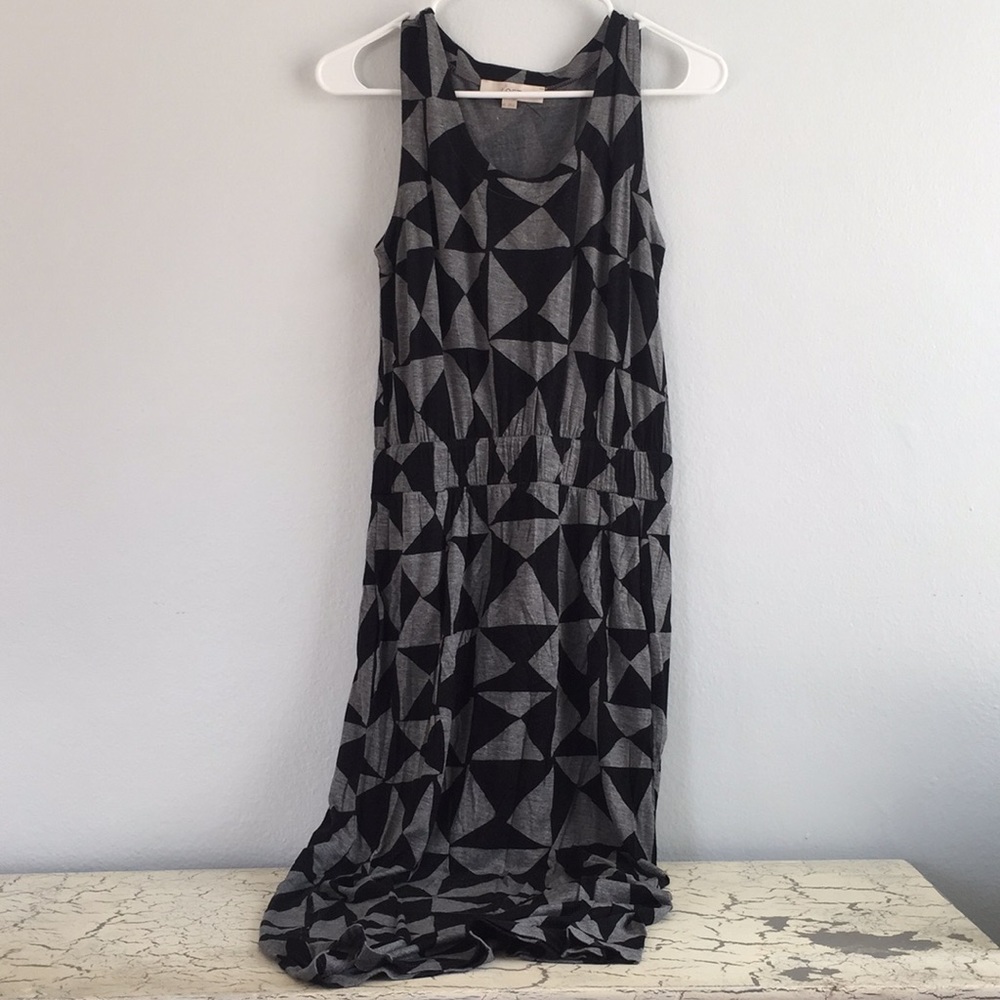 LOFT Cotton floor length dress